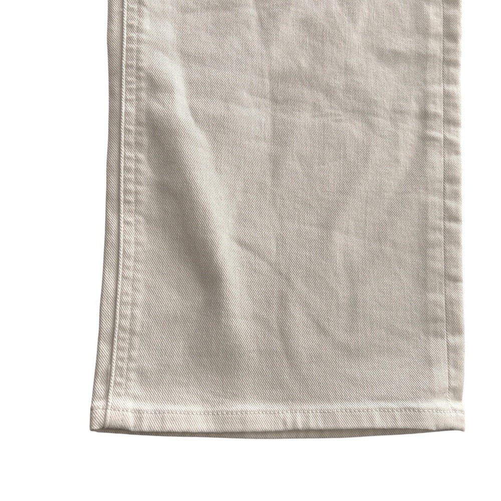 Express Ladies‎ Size 4R Y2K Style Preppy Relaxed White Straight low Rise Jeans - Picture 15 of 16